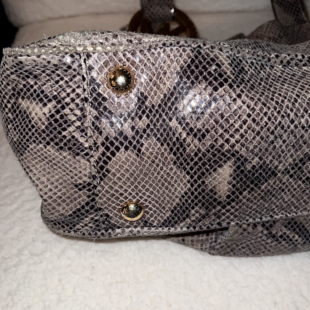 Michael Kors Python Bag-Purse-Satchel - image 3